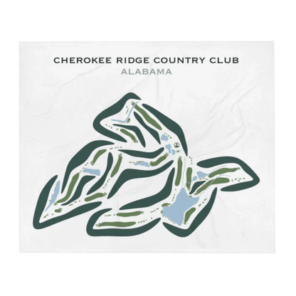 Cherokee Ridge Country Club, Alabama - Printed Golf Courses