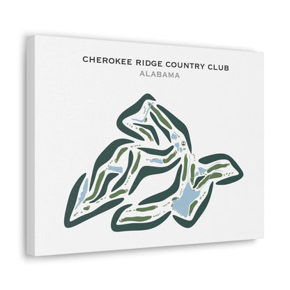 Cherokee Ridge Country Club, Alabama - Printed Golf Courses