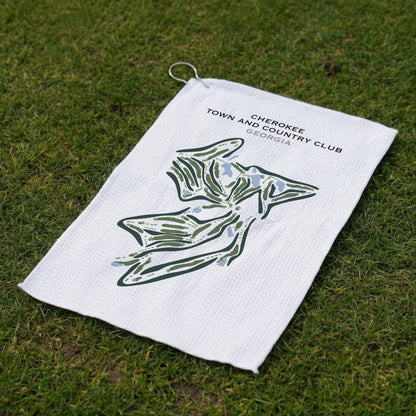 Cherokee Town & Country Club, Georgia - Printed Golf Courses