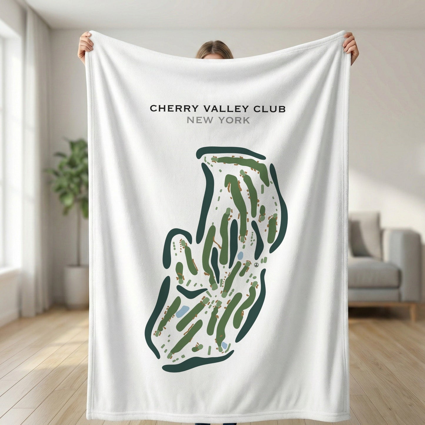 Cherry Valley Club, New York - Printed Golf Courses
