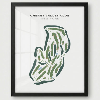 Cherry Valley Club, New York - Printed Golf Courses