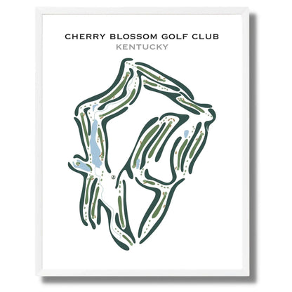Cherry Blossom Golf Club, Kentucky - Printed Golf Courses