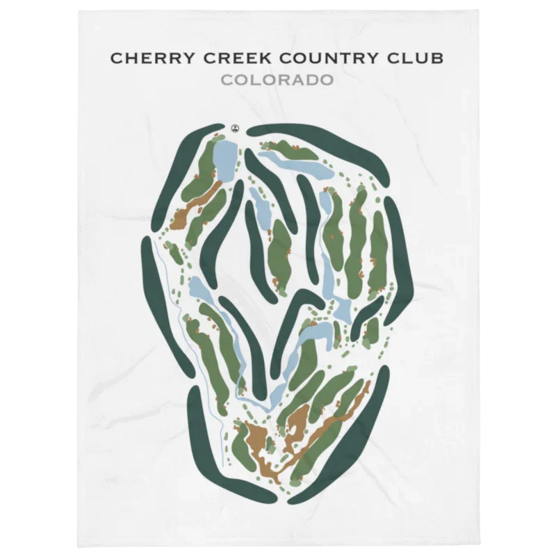 Cherry Creek Country Club, Colorado - Printed Golf Courses