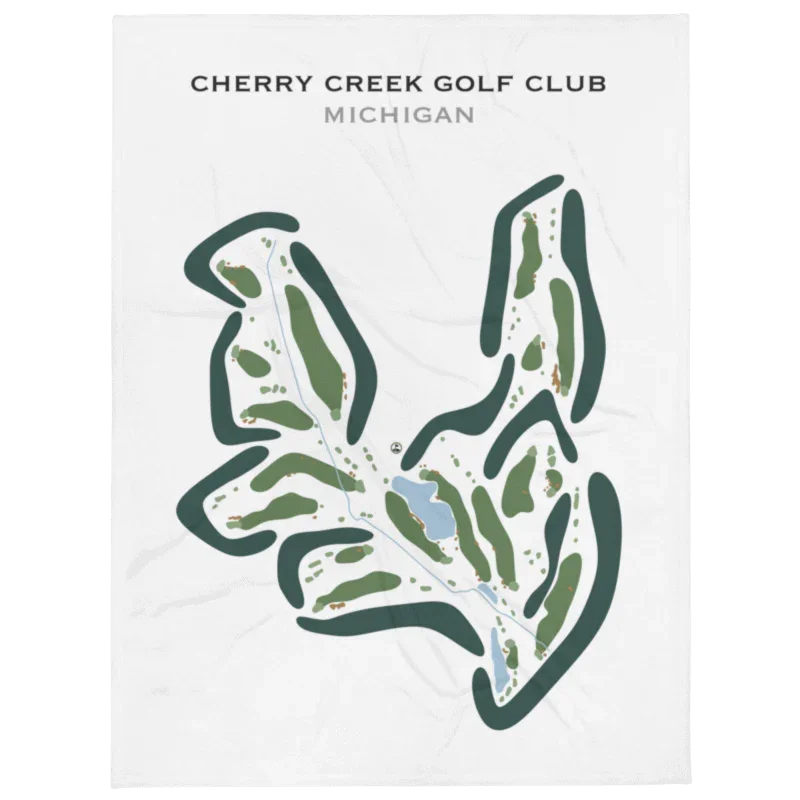 Cherry Creek Golf Club, Michigan - Printed Golf Courses