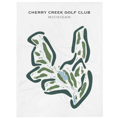 Cherry Creek Golf Club, Michigan - Printed Golf Courses