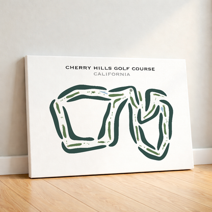 Cherry Hills Golf Course, California - Printed Golf Courses