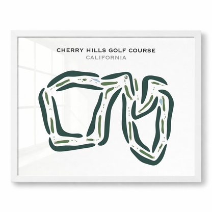 Cherry Hills Golf Course, California - Printed Golf Courses