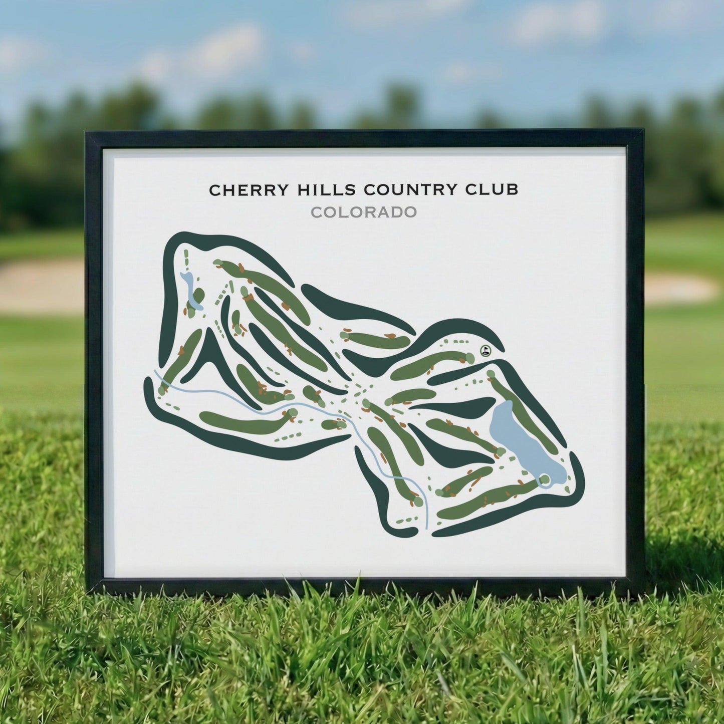 Cherry Hills Country Club, Colorado - Printed Golf Courses