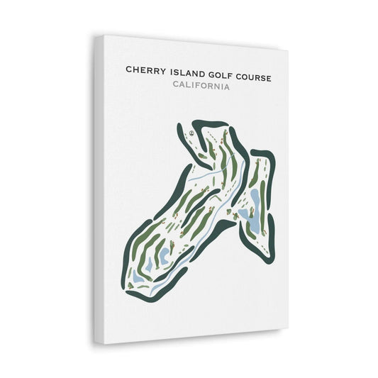 Cherry Island Golf Course, California - Printed Golf Courses