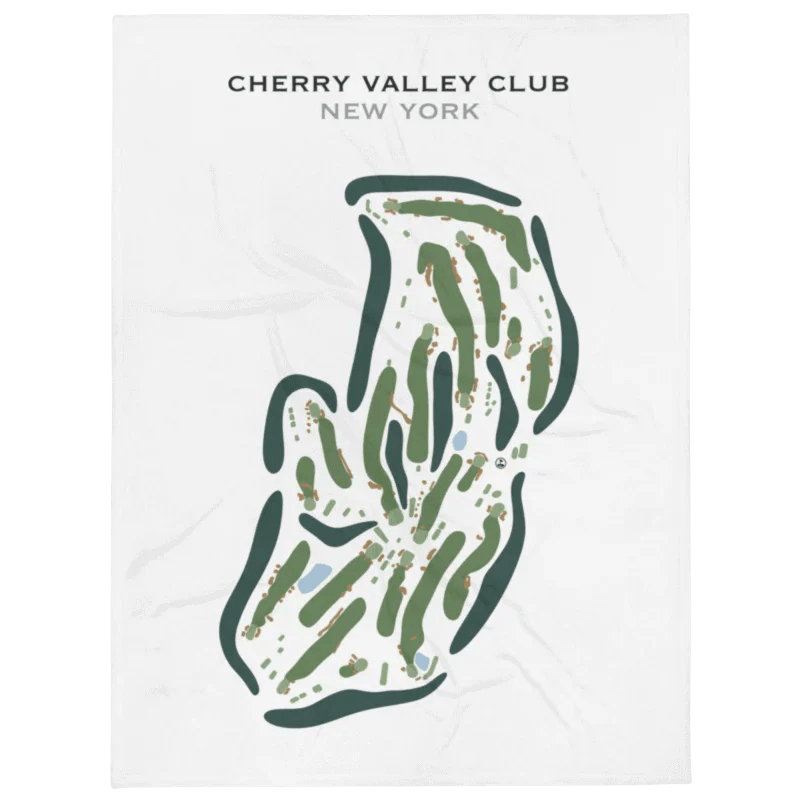 Cherry Valley Club, New York - Printed Golf Course
