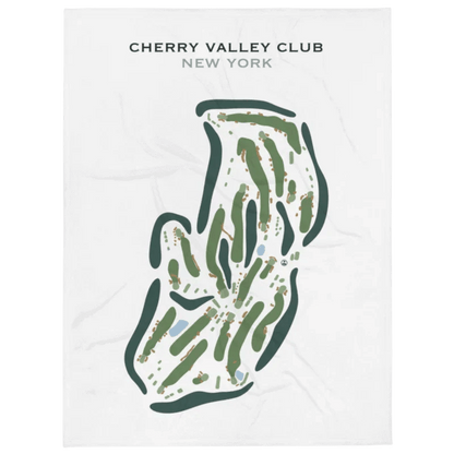 Cherry Valley Club, New York - Printed Golf Course