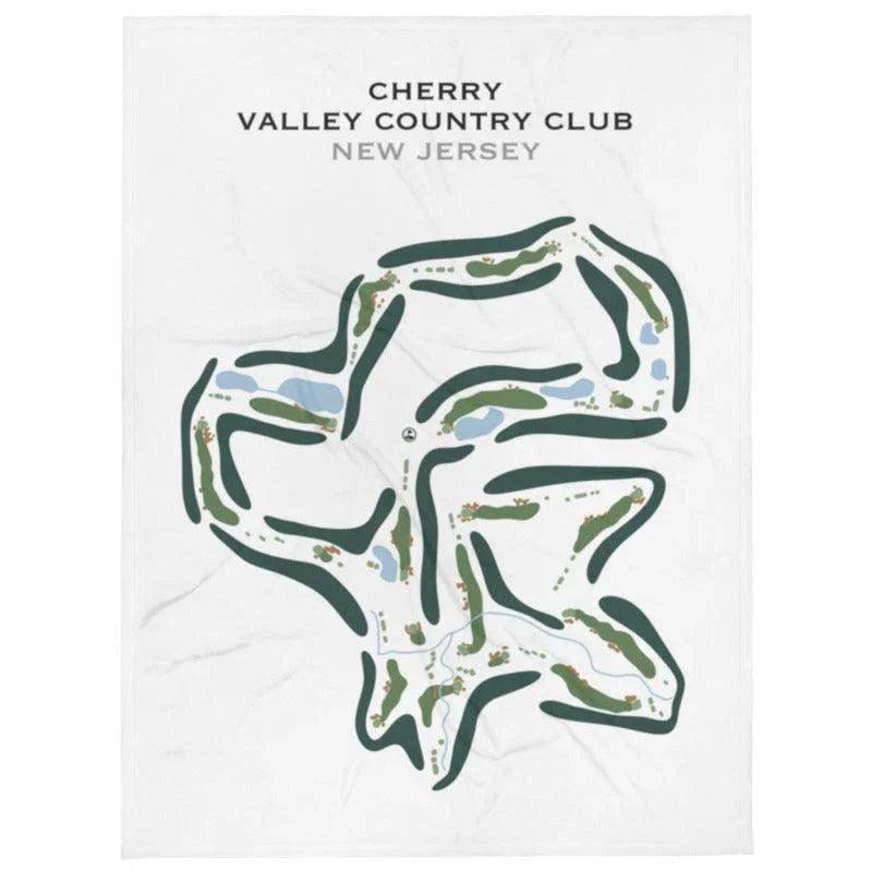 Cherry Valley Country Club, New Jersey - Printed Golf Course