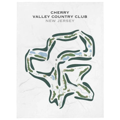 Cherry Valley Country Club, New Jersey - Printed Golf Course