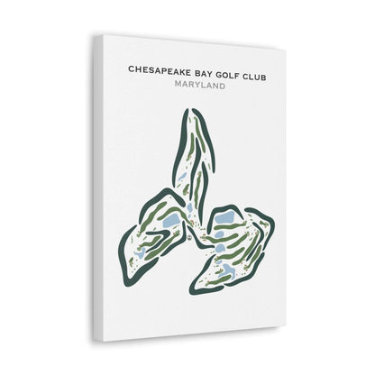 Chesapeake Bay Golf Club, Maryland - Printed Golf Courses
