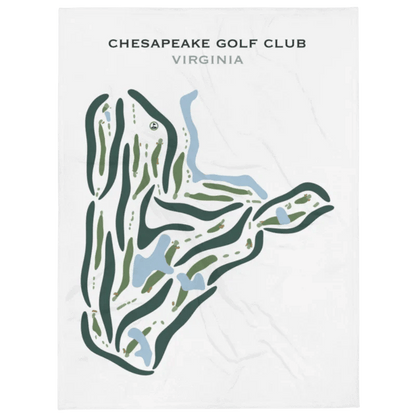 Chesapeake Golf Club, Virginia - Printed Golf Courses