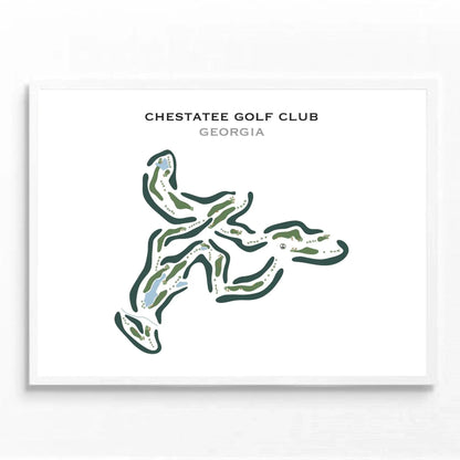 Chestatee Golf Club, Georgia - Printed Golf Course