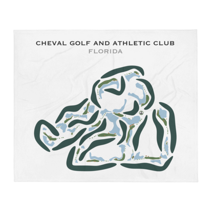 Cheval Golf & Athletic Club, Florida - Printed Golf Courses