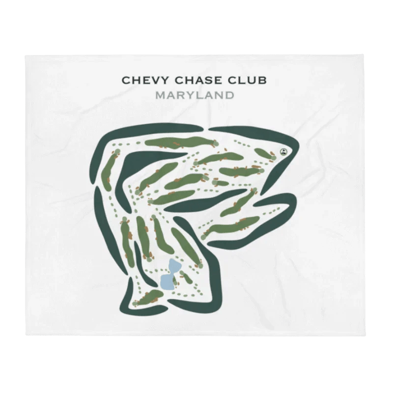Chevy Chase Club, Maryland - Printed Golf Courses