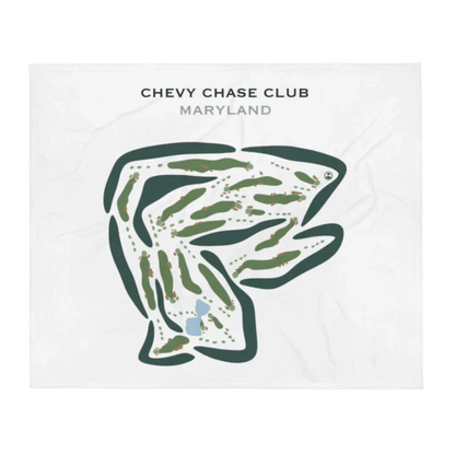 Chevy Chase Club, Maryland - Printed Golf Courses