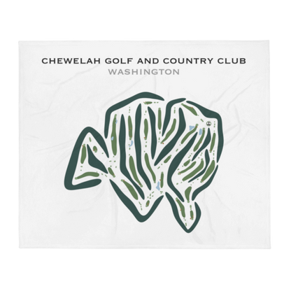 Chewelah Golf & Country Club, Washington - Printed Golf Courses