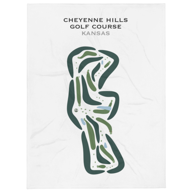 Cheyenne Hills Golf Course, Kansas - Printed Golf Courses