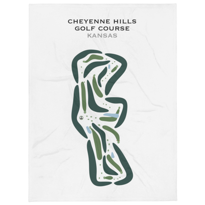 Cheyenne Hills Golf Course, Kansas - Printed Golf Courses
