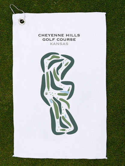 Cheyenne Hills Golf Course, Kansas - Printed Golf Courses