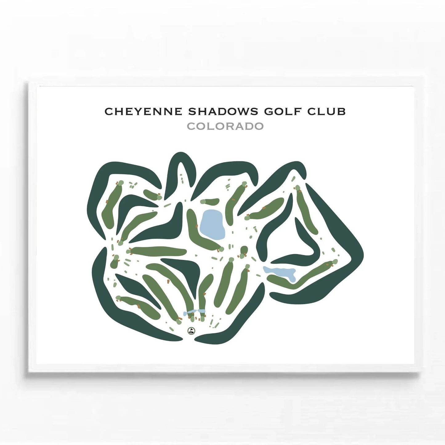 Cheyenne Shadows Golf Club, Colorado - Printed Golf Courses