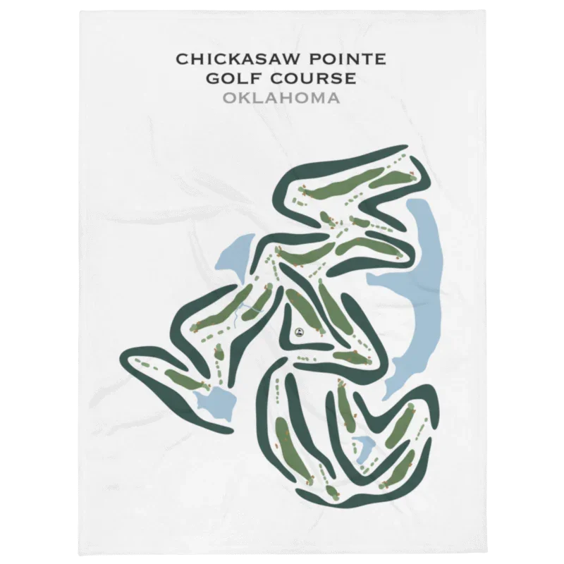Chickasaw Pointe Golf Course, Oklahoma - Printed Golf Courses