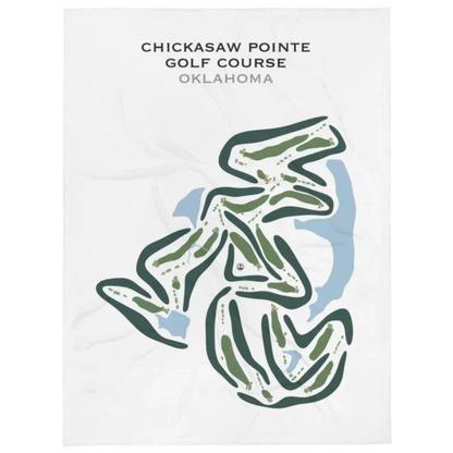 Chickasaw Pointe Golf Course, Oklahoma - Printed Golf Courses