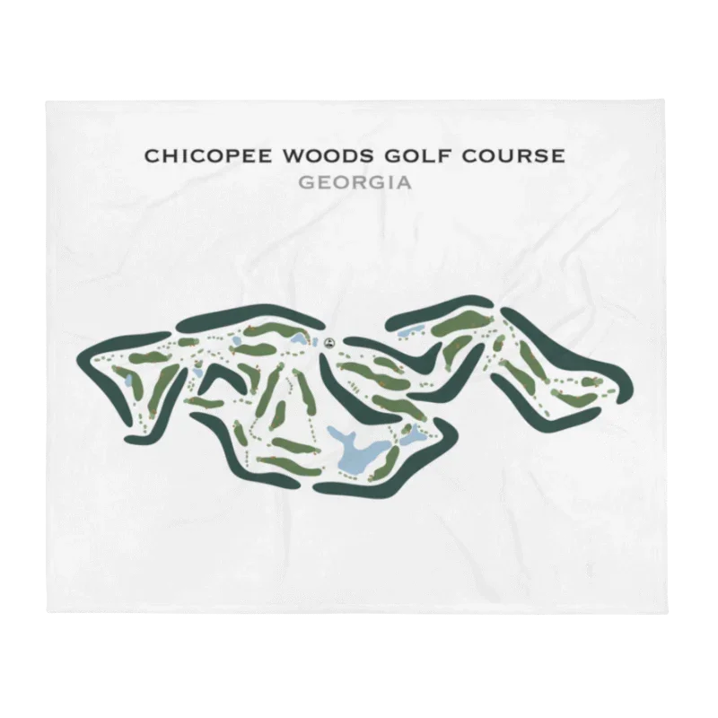 Chicopee Woods Golf Course, Georgia - Printed Golf Courses
