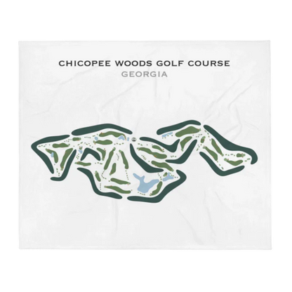 Chicopee Woods Golf Course, Georgia - Printed Golf Courses
