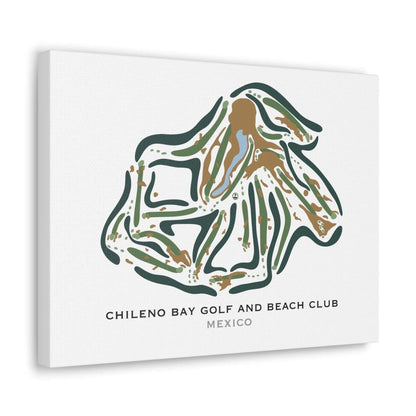 Chileno Bay Golf & Beach Club, Mexico - Printed Golf Courses