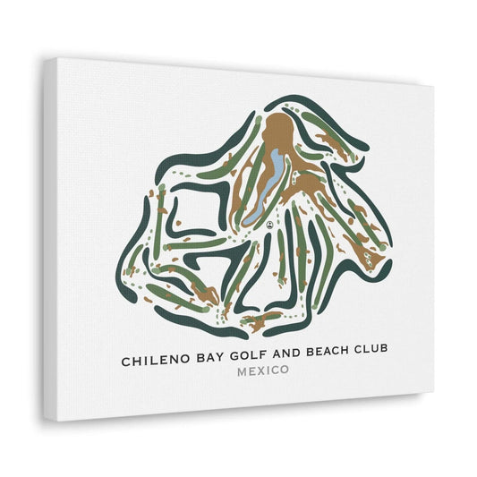 Chileno Bay Golf & Beach Club, Mexico - Printed Golf Courses