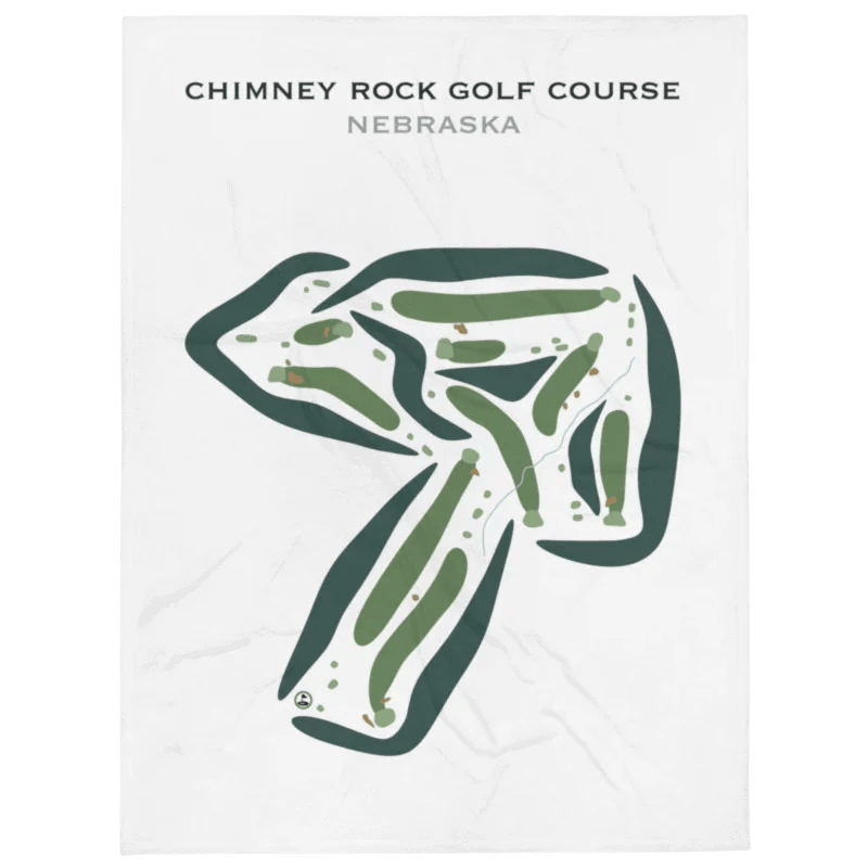 Chimney Rock Golf Course, Nebraska - Printed Golf Courses