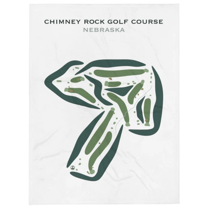 Chimney Rock Golf Course, Nebraska - Printed Golf Courses