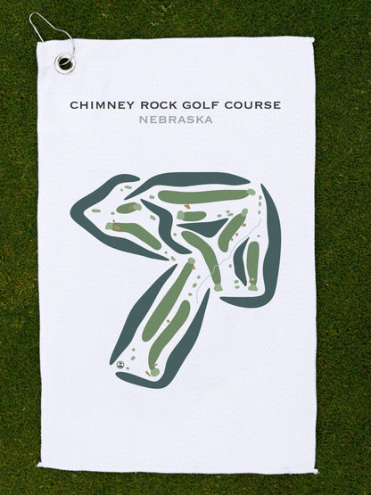 Chimney Rock Golf Course, Nebraska - Printed Golf Courses