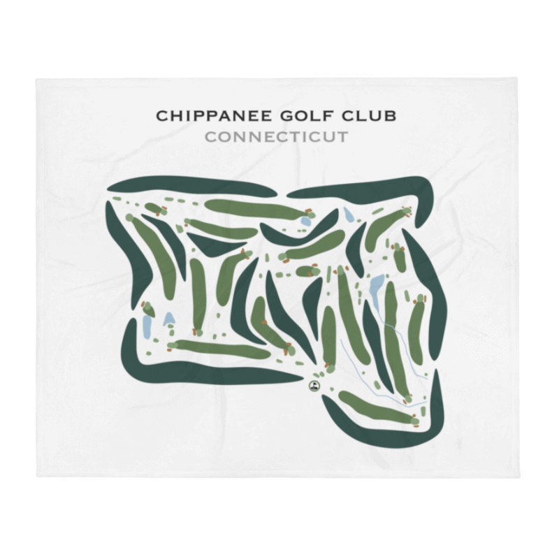 Chippanee Golf Club, Connecticut - Printed Golf Courses