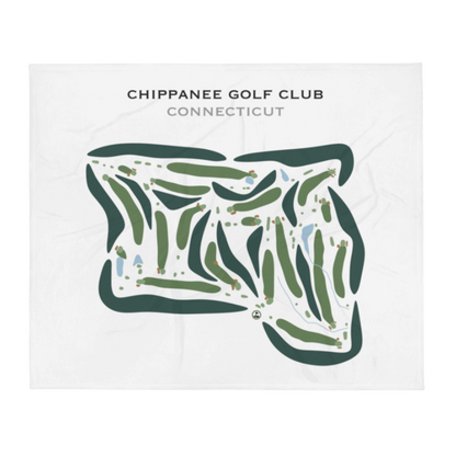 Chippanee Golf Club, Connecticut - Printed Golf Courses