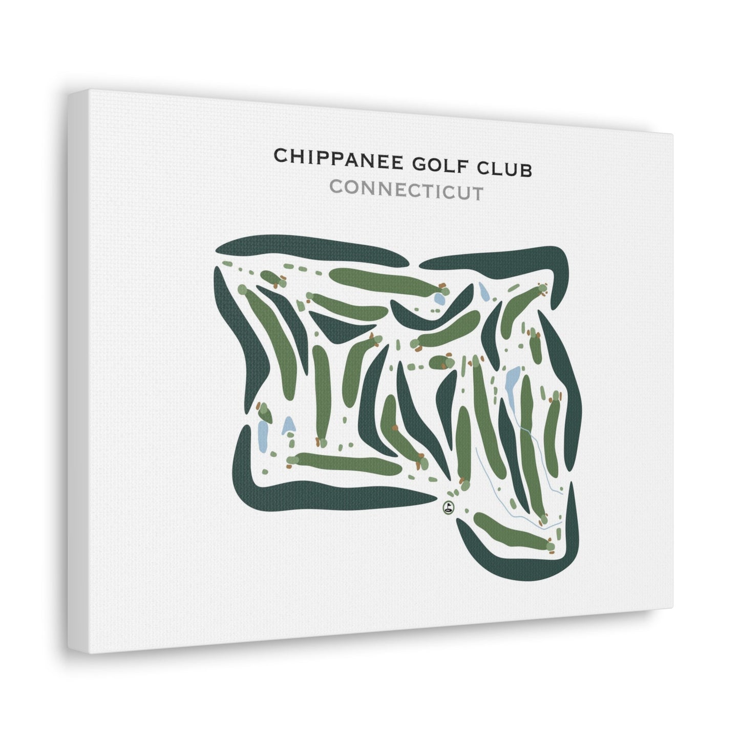 Chippanee Golf Club, Connecticut - Printed Golf Courses