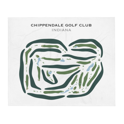 Chippendale Golf Club, Indiana - Printed Golf Courses