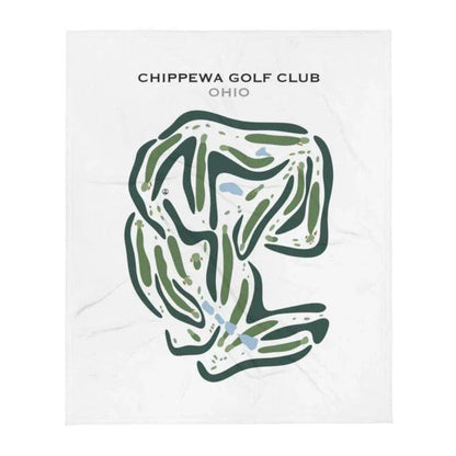 Chippewa Golf Club, Ohio - Printed Golf Courses