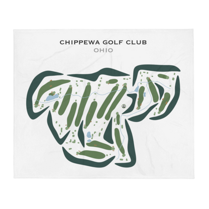 Chippewa Golf Club, Ohio - Printed Golf Courses
