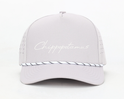Grey Rope Hat - Chippopotamus White