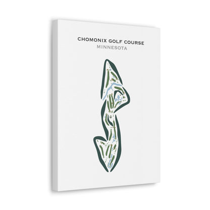 Chomonix Golf Course, Minnesota - Printed Golf Courses