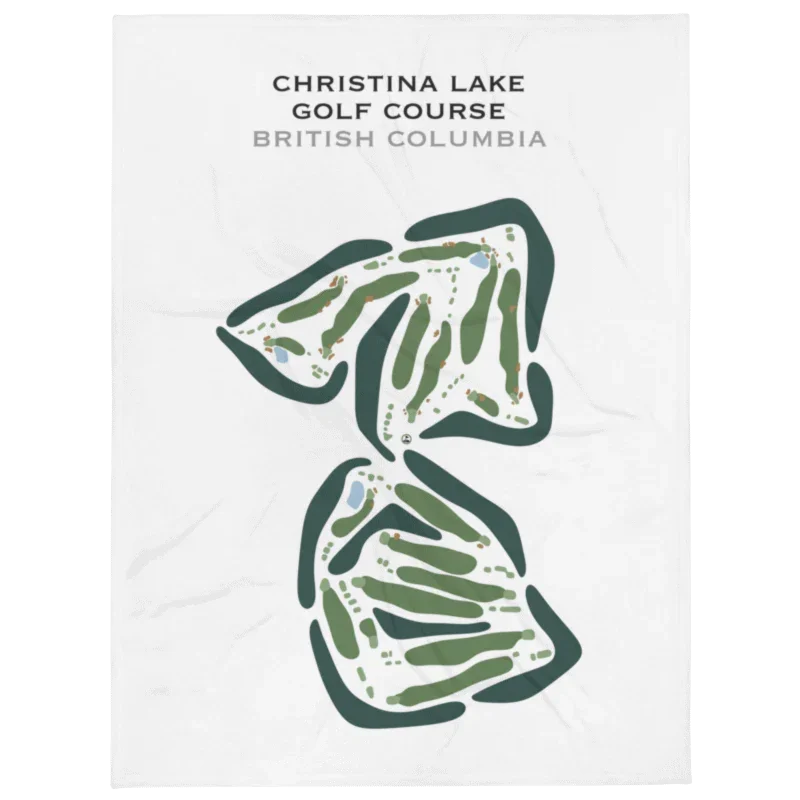 Christina Lake Golf Course, British Columbia, Canada - Printed Golf Courses