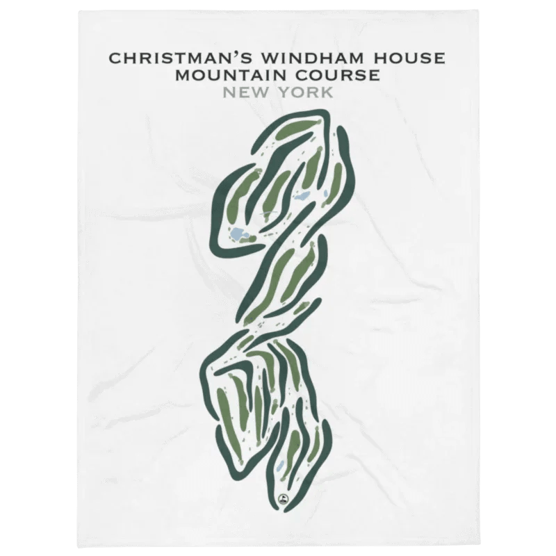 Christman's Windham House Mountain Course, New York - Printed Golf Courses