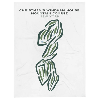 Christman's Windham House Mountain Course, New York - Printed Golf Courses