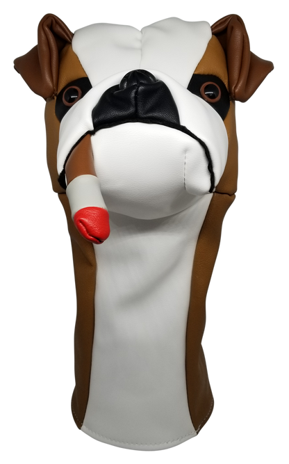 Bulldog Cigar Smoking Big Dog Driver Headcover by ReadyGOLF
