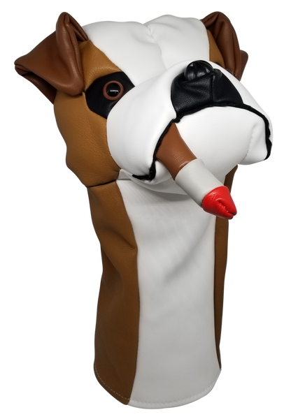 Bulldog Cigar Smoking Big Dog Driver Headcover by ReadyGOLF